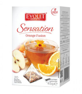 Ceai cu portocale, Orange Fusion, Evolet Sensation piramida