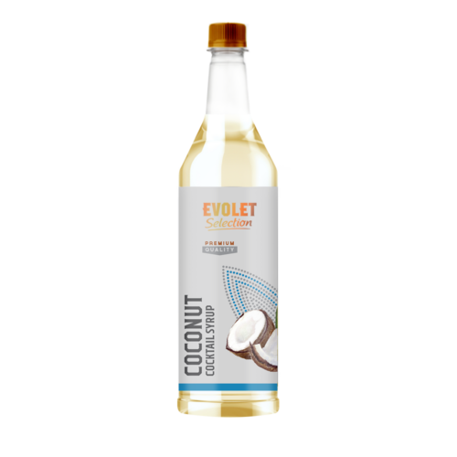 Sirop Cocktail Evolet Selection, Coconut 1L