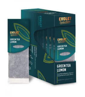 Ceai plicuri Green Tea Lemon Grand Pack, Evolet Selection