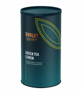 Ceai infuzii la tub Green Tea Lemon, Evolet Selection 250g