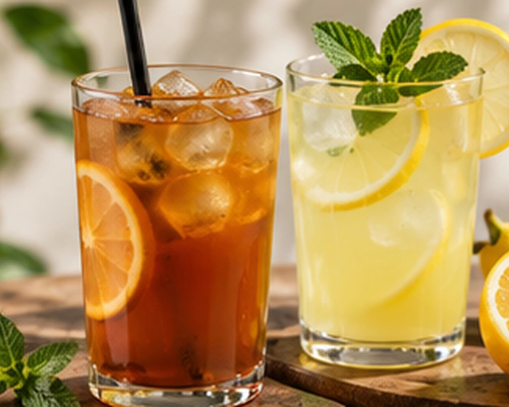Iced tea și limonadă